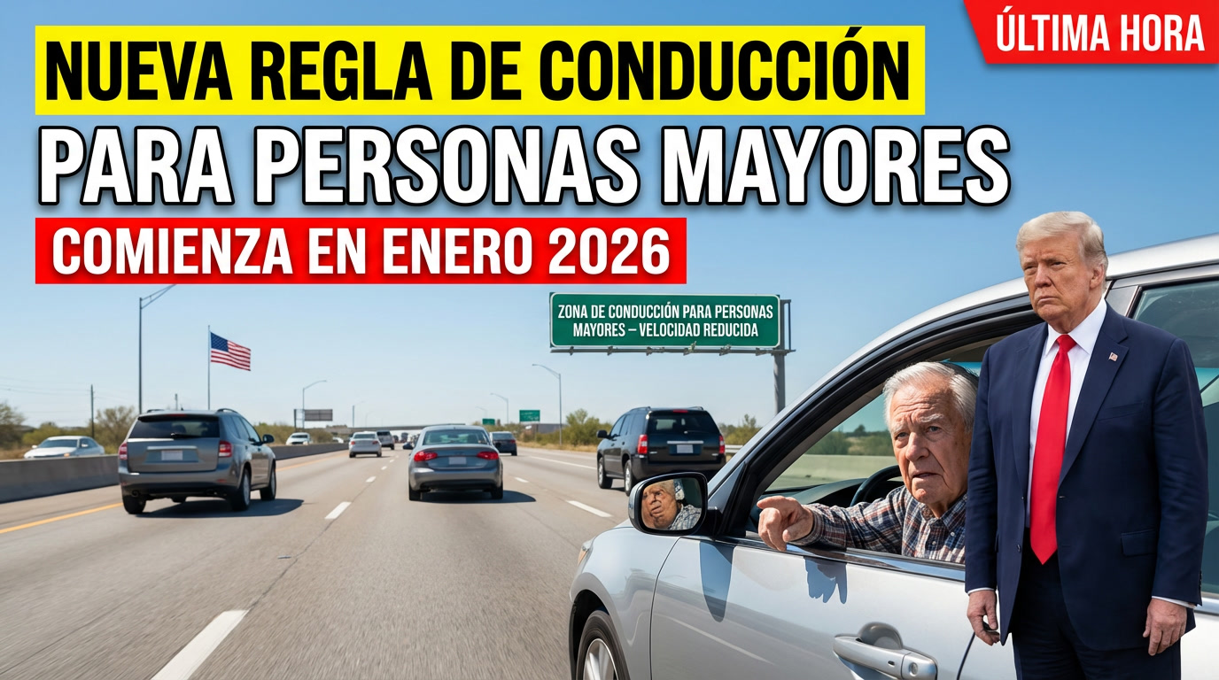 Nueva normativa para la licencia de conducir de EE. UU. para personas mayores entra en vigor el 1 de enero de 2026